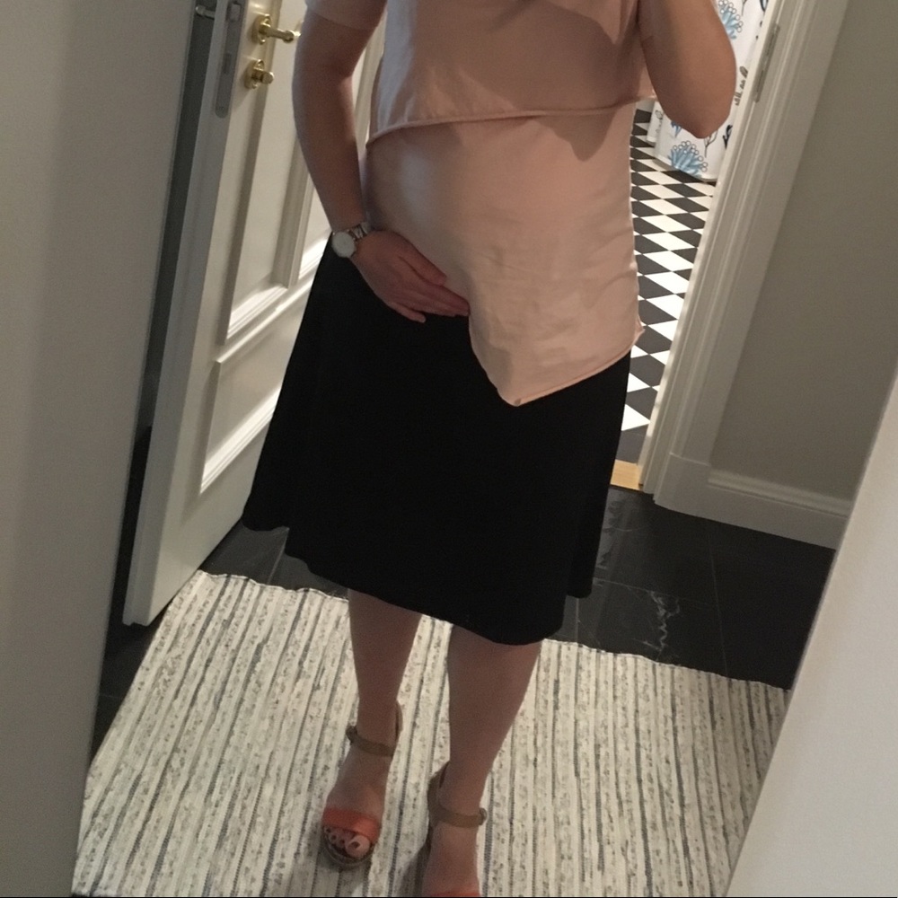 Boob Maternity A-Line Skirt w/Bump Panel